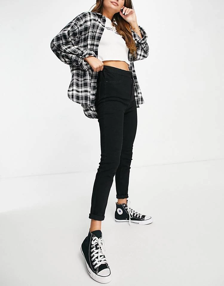 Urban Revivo Skinny Jeans In Black For Women 5 Urban Revivo Skinny Jeans In Black For Women - Image 3