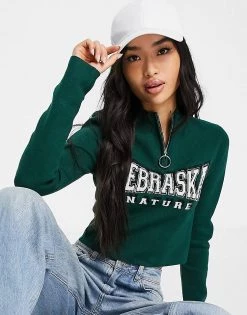 Urban Revivo Slogan Knitted Jumper In Green For Women 10 Urban Revivo Slogan Knitted Jumper In Green For Women -Urban Revivo Sales unnamed file 1136