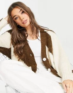 Urban Revivo Oversized Cardgian In Stripe Print For Women Khaki 9 Urban Revivo Oversized Cardgian In Stripe Print For Women Khaki -Urban Revivo Sales unnamed file 1180