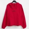 Urban Revivo Denim Hoodie In Red For Women -Urban Revivo Sales unnamed file 1203