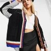Urban Revivo Oversized Cardigan With Tipping In Multi For Women Multi-color 2 Urban Revivo Oversized Cardigan With Tipping In Multi For Women Multi-color -Urban Revivo Sales unnamed file 1208