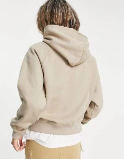 Urban Revivo Hooded Jumper In Khaki For Women -Urban Revivo Sales unnamed file 1225