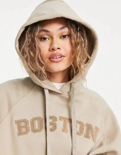 Urban Revivo Hooded Jumper In Khaki For Women -Urban Revivo Sales unnamed file 1226