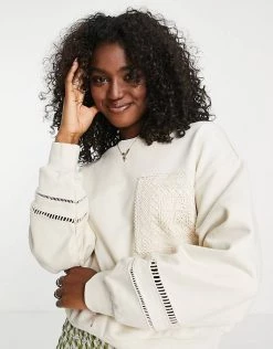 Urban Revivo Oversized Sweatshirt In Beige For Women 11 Urban Revivo Oversized Sweatshirt In Beige For Women -Urban Revivo Sales unnamed file 1272