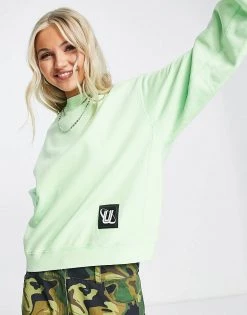 Urban Revivo Sweatshirt In Green For Women -Urban Revivo Sales unnamed file 1357