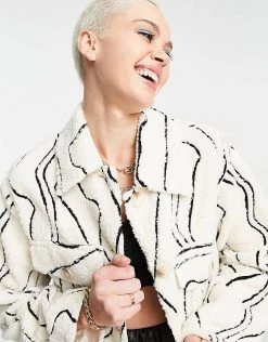 Urban Revivo Printed Shacket In White For Women 9 Urban Revivo Printed Shacket In White For Women -Urban Revivo Sales unnamed file 1510