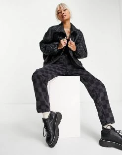 Urban Revivo Oversized Quilted Jacket In Black For Women -Urban Revivo Sales unnamed file 1566