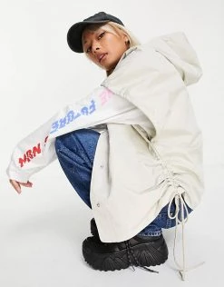 Urban Revivo Sleeveless Jacket In Off White For Women -Urban Revivo Sales unnamed file 1606