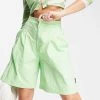 Urban Revivo Straight Leg Shorts In Green For Women -Urban Revivo Sales unnamed file 1688