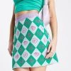 Urban Revivo Check Print Mini Skirt In Green For Women Green Check -Urban Revivo Sales unnamed file 1823