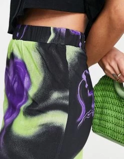 Urban Revivo Marble Print Midi Skirt In Multi For Women -Urban Revivo Sales unnamed file 1830