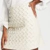 Urban Revivo Woven Detail Mini Skirt In Off White For Women -Urban Revivo Sales unnamed file 1873