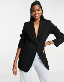 Urban Revivo Blazer In Black For Women