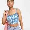 Urban Revivo Knitted Cami Top In Blue Stripe Print For Women -Urban Revivo Sales unnamed file 2048