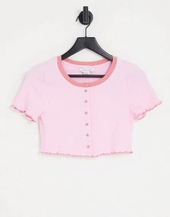 Urban Revivo Button Down T-shirt In Light Pink For Women -Urban Revivo Sales unnamed file 2067