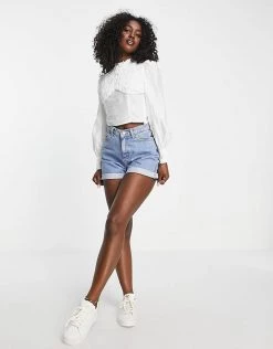 Urban Revivo Shirred Shirt In Off White For Women -Urban Revivo Sales unnamed file 2070