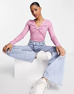Urban Revivo Bow Front Long Sleeve Top In Pink For Women 11 Urban Revivo Bow Front Long Sleeve Top In Pink For Women -Urban Revivo Sales unnamed file 2087