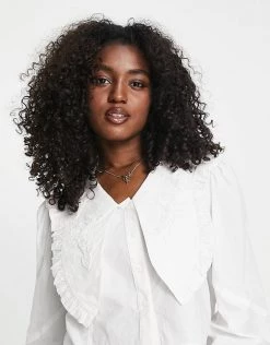 Urban Revivo Collared Blouse In Off White For Women -Urban Revivo Sales unnamed file 2096