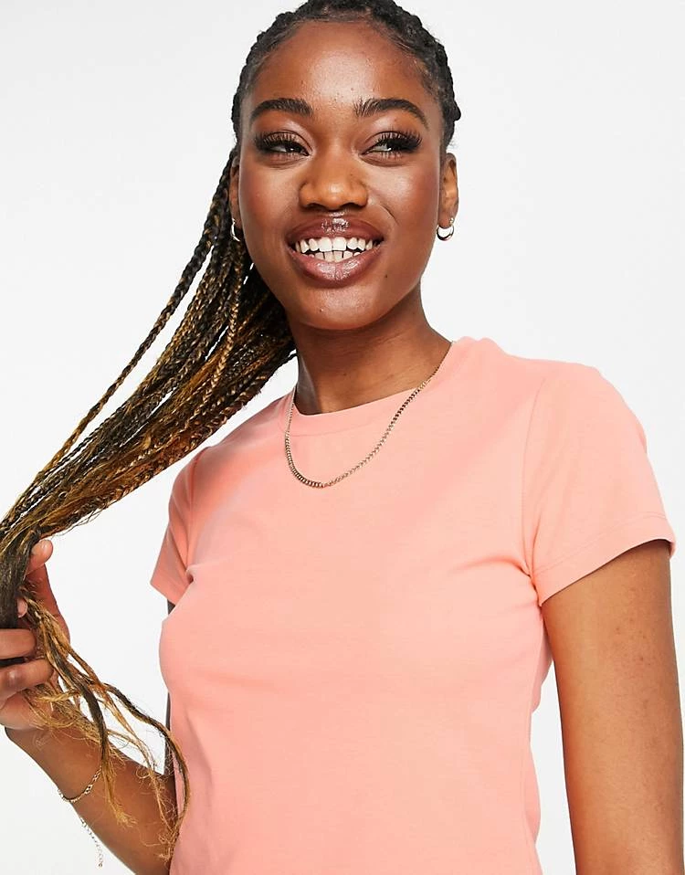 Urban Revivo T-shirt In Orange For Women 3 Urban Revivo T-shirt In Orange For Women