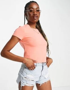 Urban Revivo T-shirt In Orange For Women 9 Urban Revivo T-shirt In Orange For Women -Urban Revivo Sales unnamed file 2165