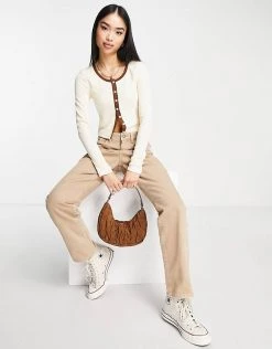 Urban Revivo Collar Detail Long Sleeve Top In White For Women -Urban Revivo Sales unnamed file 2200