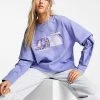Urban Revivo Long Sleeve Graphic T-shirt In Purple For Women -Urban Revivo Sales unnamed file 2243