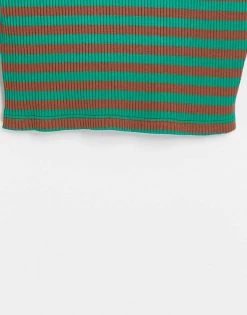Urban Revivo Long Sleeve Stripe T-shirt In Green For Women -Urban Revivo Sales unnamed file 2281