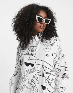 Urban Revivo Abstract Printed Shirt In White For Women -Urban Revivo Sales unnamed file 2292