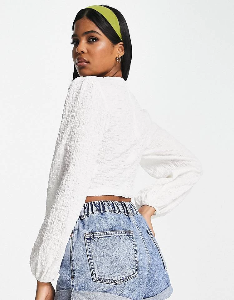 Urban Revivo Corset Detail Top In Beige For Women 4 Urban Revivo Corset Detail Top In Beige For Women - Image 2