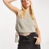 Urban Revivo Knitted Vest In Khaki For Women -Urban Revivo Sales unnamed file 2368