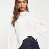 Urban Revivo Ruffle Detail Blouse In White For Women -Urban Revivo Sales unnamed file 2428