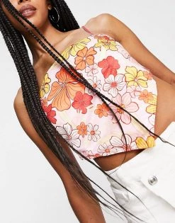 Urban Revivo Floral Print Cami Top In Red For Women -Urban Revivo Sales unnamed file 2465