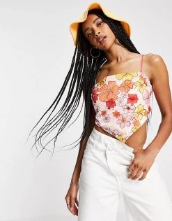 Urban Revivo Floral Print Cami Top In Red For Women -Urban Revivo Sales unnamed file 2467