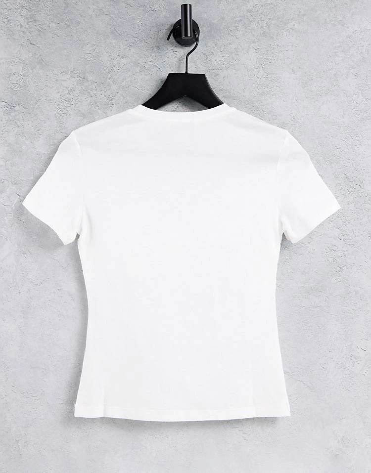 Urban Revivo Bustier Detail T-shirt In White For Women 6 Urban Revivo Bustier Detail T-shirt In White For Women - Image 4