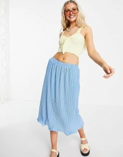 Urban Revivo Check Print Knitted Cami Top With Tie In Yellow For Women Light Yellow -Urban Revivo Sales unnamed file 2555