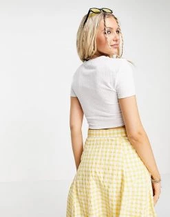 Urban Revivo Ribbed Jersey Top With Bustier Detail In White For Women 10 Urban Revivo Ribbed Jersey Top With Bustier Detail In White For Women -Urban Revivo Sales unnamed file 2566