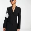 Urban Revivo Tailored Mini Dress In Black For Women