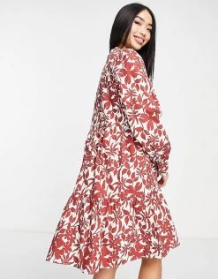 Urban Revivo Skater Mini Dress In Red For Women -Urban Revivo Sales unnamed file 307