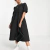 Urban Revivo Quilted Midi Dress In Black For Women -Urban Revivo Sales unnamed file 355