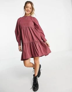 Urban Revivo Smock Dress In Pink For Women -Urban Revivo Sales unnamed file 367