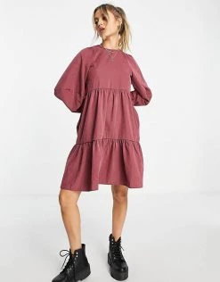Urban Revivo Smock Dress In Pink For Women -Urban Revivo Sales unnamed file 369