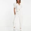 Urban Revivo Belted Puff Sleeve Jumpsuit In Off White For Women 1 Urban Revivo Belted Puff Sleeve Jumpsuit In Off White For Women -Urban Revivo Sales unnamed file 40