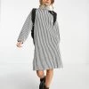 Urban Revivo Knitted Midi Dress In White Stripe For Women -Urban Revivo Sales unnamed file 420