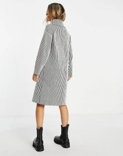 Urban Revivo Knitted Midi Dress In White Stripe For Women -Urban Revivo Sales unnamed file 423