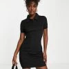 Urban Revivo Polo Neck Mini Dress In Black For Women -Urban Revivo Sales unnamed file 65
