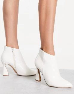 Urban Revivo Heeled Ankle Boot In White For Women -Urban Revivo Sales unnamed file 657