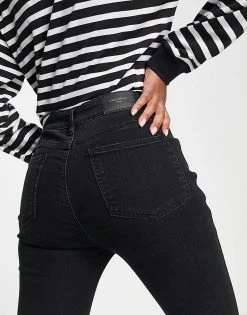 Urban Revivo Skinny Fit Jeans In Black For Women -Urban Revivo Sales unnamed file 677