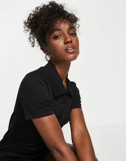 Urban Revivo Polo Neck Mini Dress In Black For Women -Urban Revivo Sales unnamed file 68