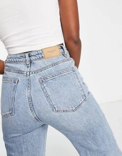 Urban Revivo Wide Leg Jeans In Light Blue For Women -Urban Revivo Sales unnamed file 702