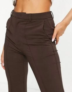 Urban Revivo Flared Trousers In Brown For Women -Urban Revivo Sales unnamed file 801